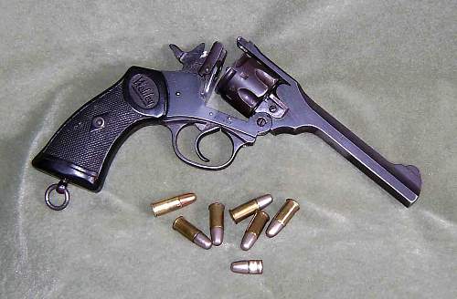 British Enfield Revolver Dated 1944