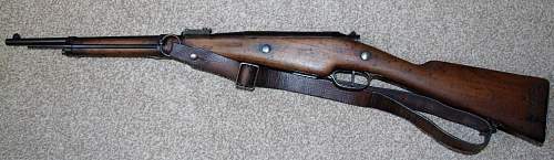 Mannlicher Berthier model 1892 carbine
