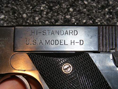 US Marked High Standard HD Military