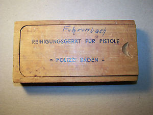 field police, ss, gestapo luger/P38 equipment/transport case