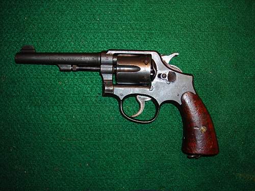Colt New Service Revolver in .455 cal