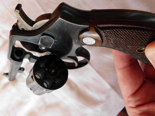 Smith &amp; Wesson 'Pre Victory' Revolver in .38/200 Cal