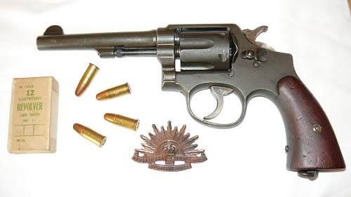 Smith &amp; Wesson 'Pre Victory' Revolver in .38/200 Cal