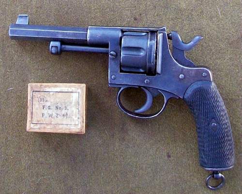 Dutch Colonial Revolver Cal. 9.4mm