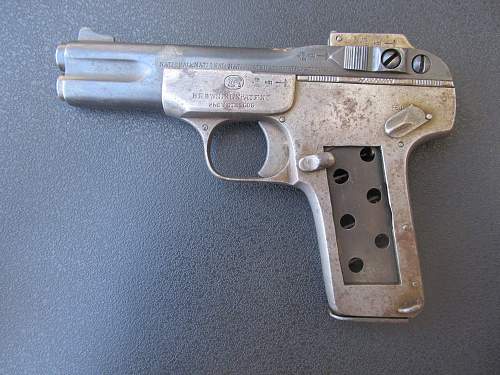 exactly 100 years ago J.M.Browning received this pistol, and it was nearly scrapped