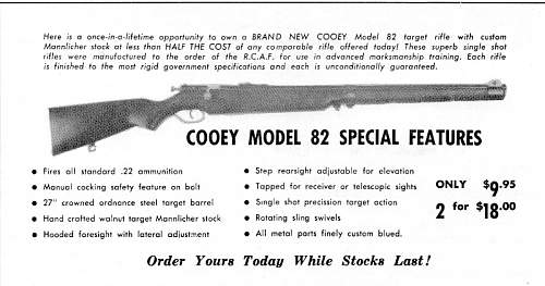 WWII Canadian Training Rifle.........