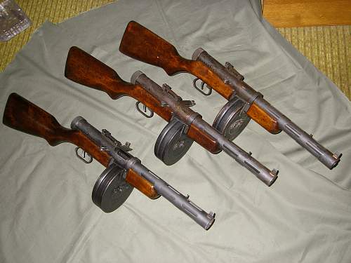 Soviet Infantry weapons collection