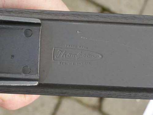 Thompson serial number help.