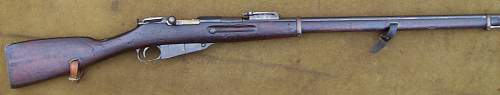 'Well Traveled' Mosin Nagant Rifle