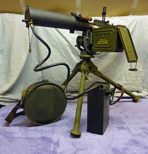 M1917A1 water cooled Browning machine gun