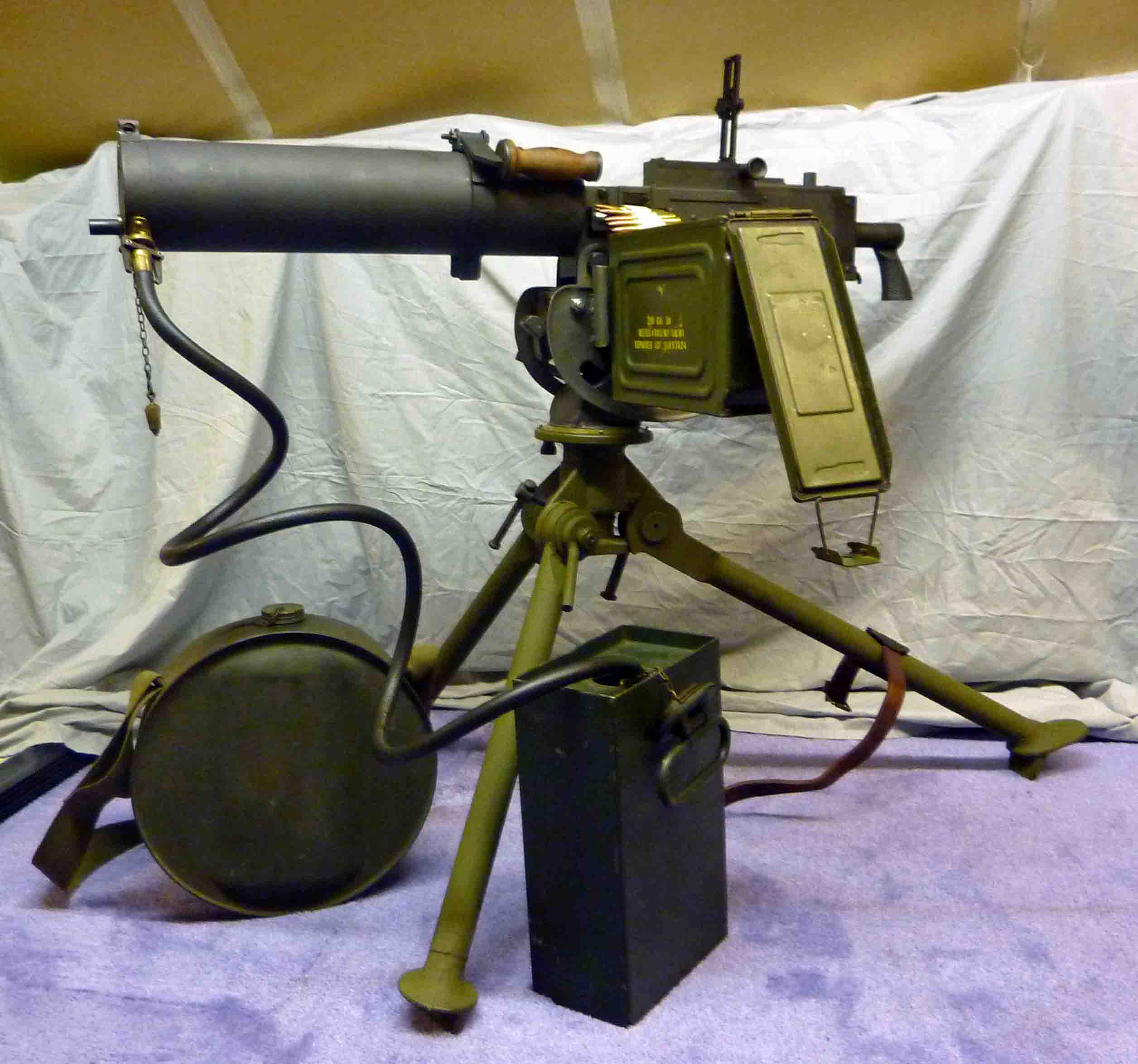 M1917a1 Water Cooled Browning Machine Gun