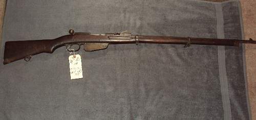 Austrian mannlicher rifle