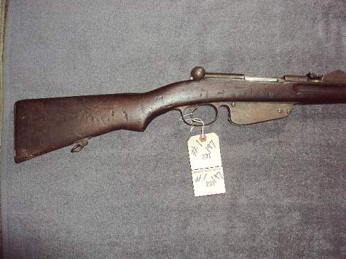 Austrian mannlicher rifle