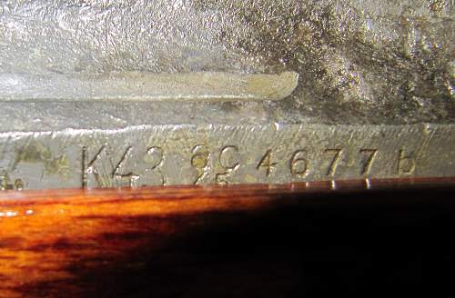 G43/K45 &quot;ac&quot; Marked rifle.