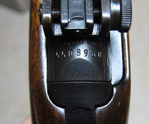 M1 Carbine serial number to look up info/history?