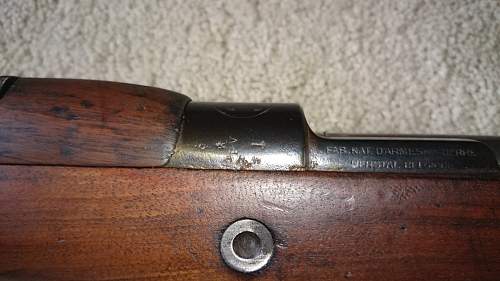 Mauser Belgian contract 1924 rifle