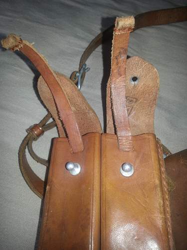 Chinese Pistol holster and extra 2 mag holders.