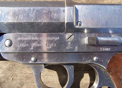Walther KM Signal Pistol
