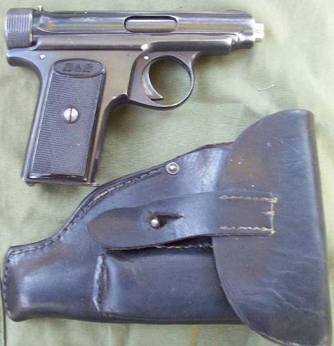 German Railroad Police Sauer M13 pistol