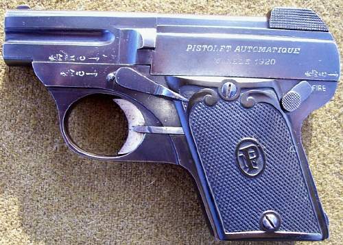 1920 N. Pieper 6.35mm Pistol