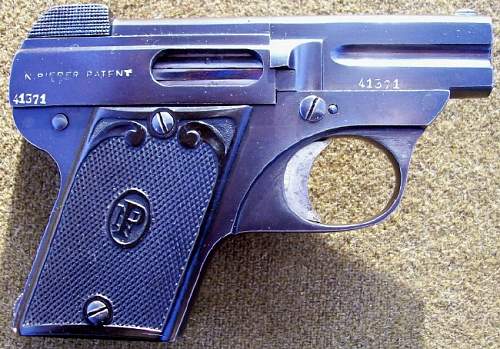 1920 N. Pieper 6.35mm Pistol