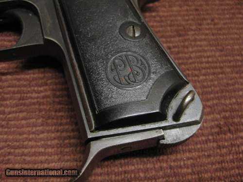 2nd Beretta Model 1934 Serial &quot;AA&quot; Suffix Nazi Contract added
