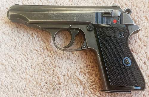 Rare SS Contract Walther PP (RSHA)