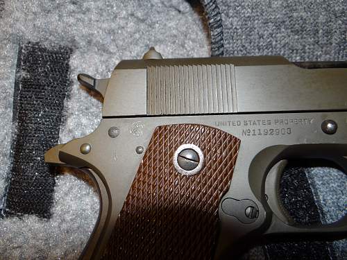 MY OTHER 1944 COLT 1911a1 ALL ORIGINAL &amp; CORRECT