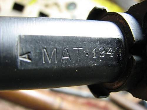 French Mas-36, 1940 matching.