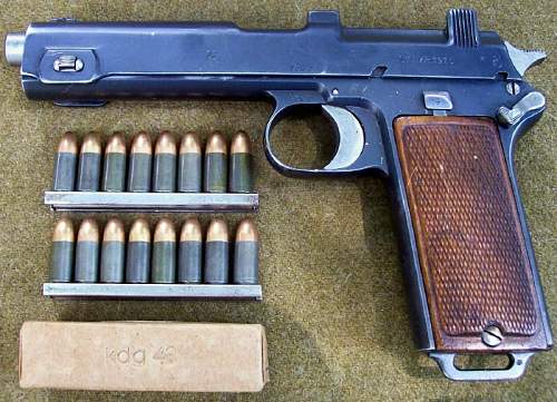 Steyr Hahn Pistol Nazi Police issue...