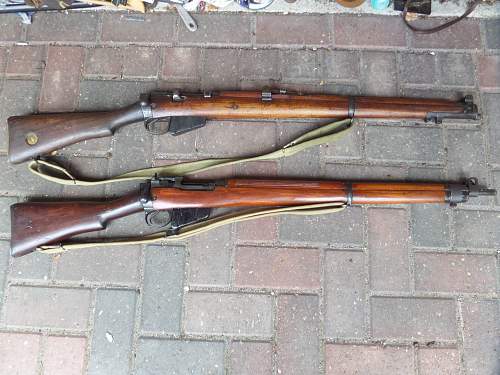 2x Enfield 303s