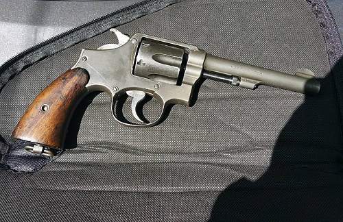 Smith &amp; Wesson .38 Victory revolver