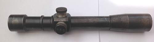 Soviet PEM telescopic sight, 1938.