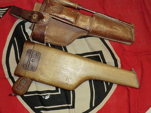 Red 9 Broomhandle Mauser