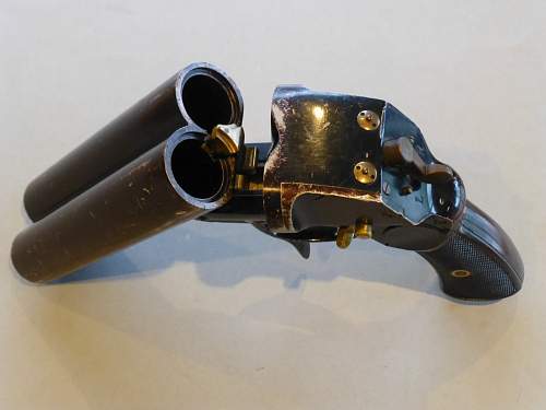 Luftwaffe Krieghoff double barrel live Flare pistol