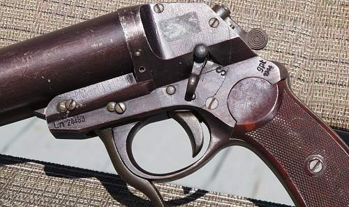 Luftwaffe Double Barrell Flare Pistol