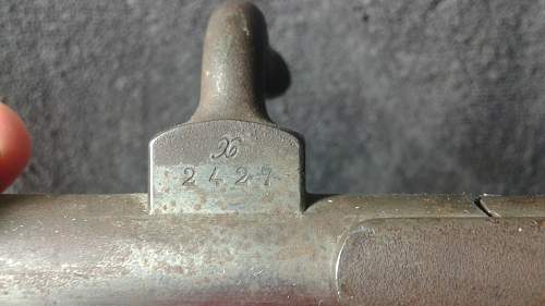 WW1 Rifle Bolt ???