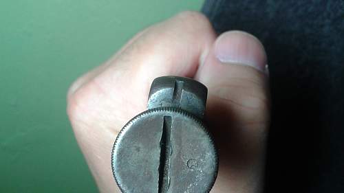 WW1 Rifle Bolt ???