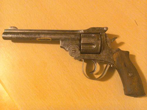 Smith and Wesson revolver?