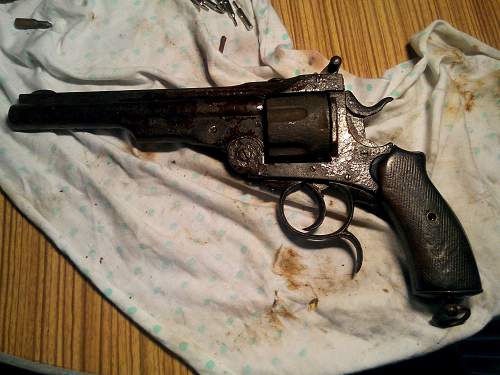 Smith and Wesson revolver?