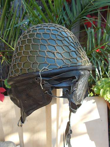 Romanian m73 airborne paratrooper helmet