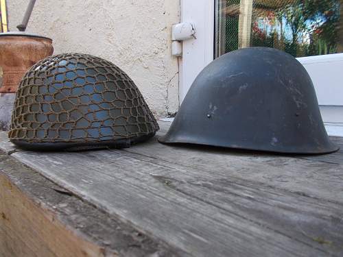 Romanian m73 airborne paratrooper helmet