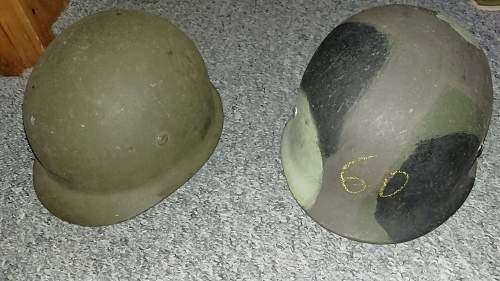 belgium m71 parachutist helmet