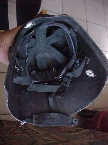 Iraqi Fedayeen helmet.