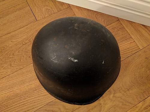 Help identifying Danish Helmet (likely WWII)