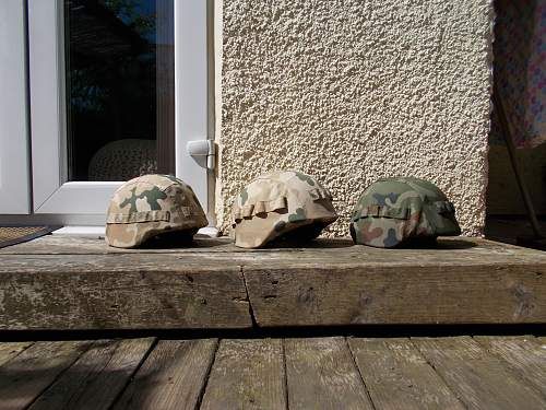 Helmets and Camo covers