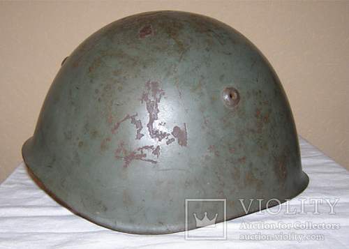 Italian M33 helmet identification