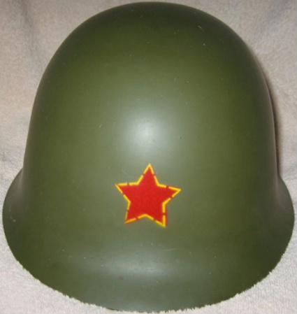 Chinese Peoples Liberation Army helmets