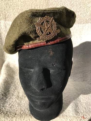 IDF beret, identification please !