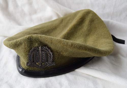 IDF beret, identification please !